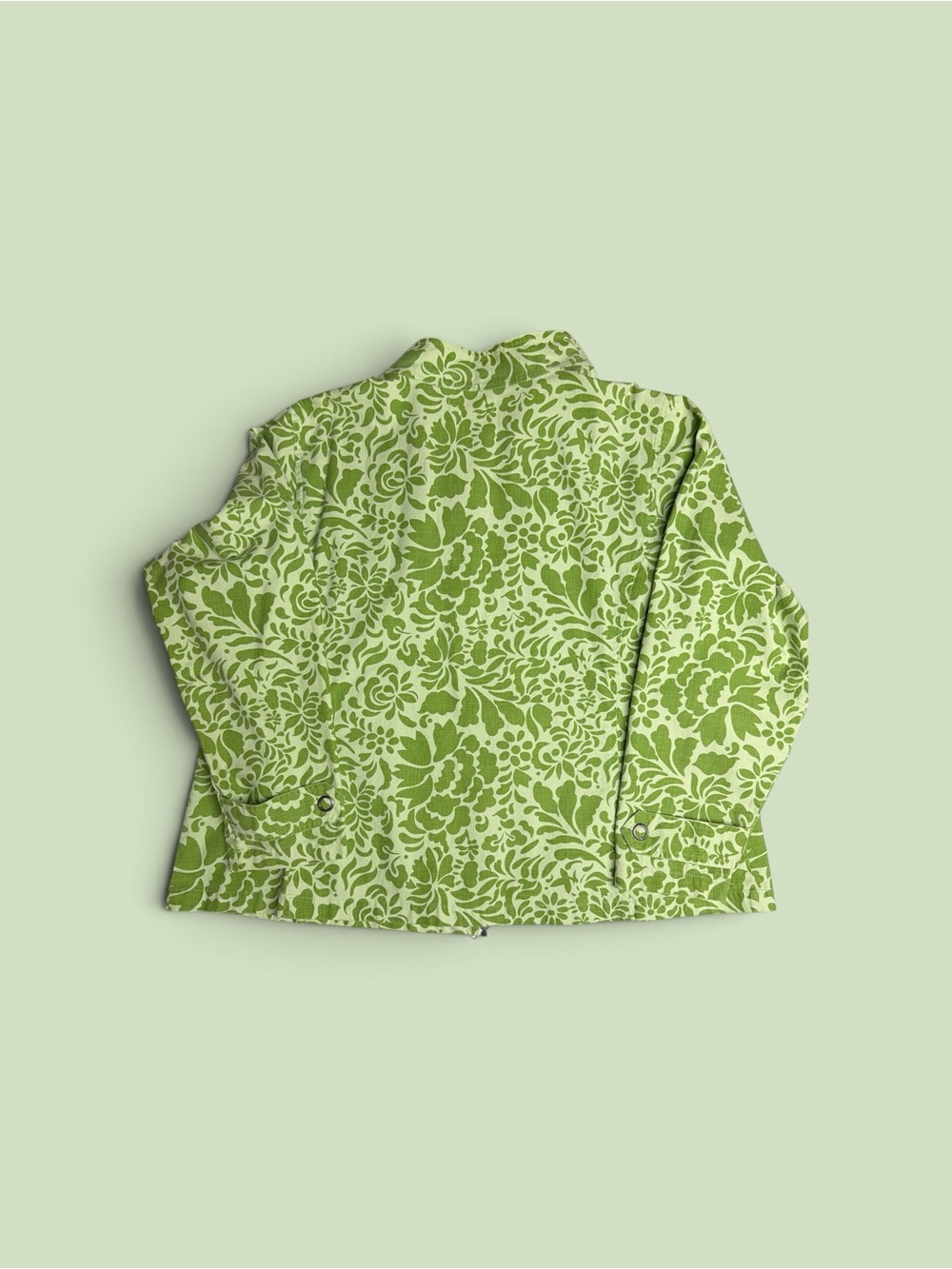 Coldwater Creek Light Green plus size jacket blazer - Picture 7 of 12